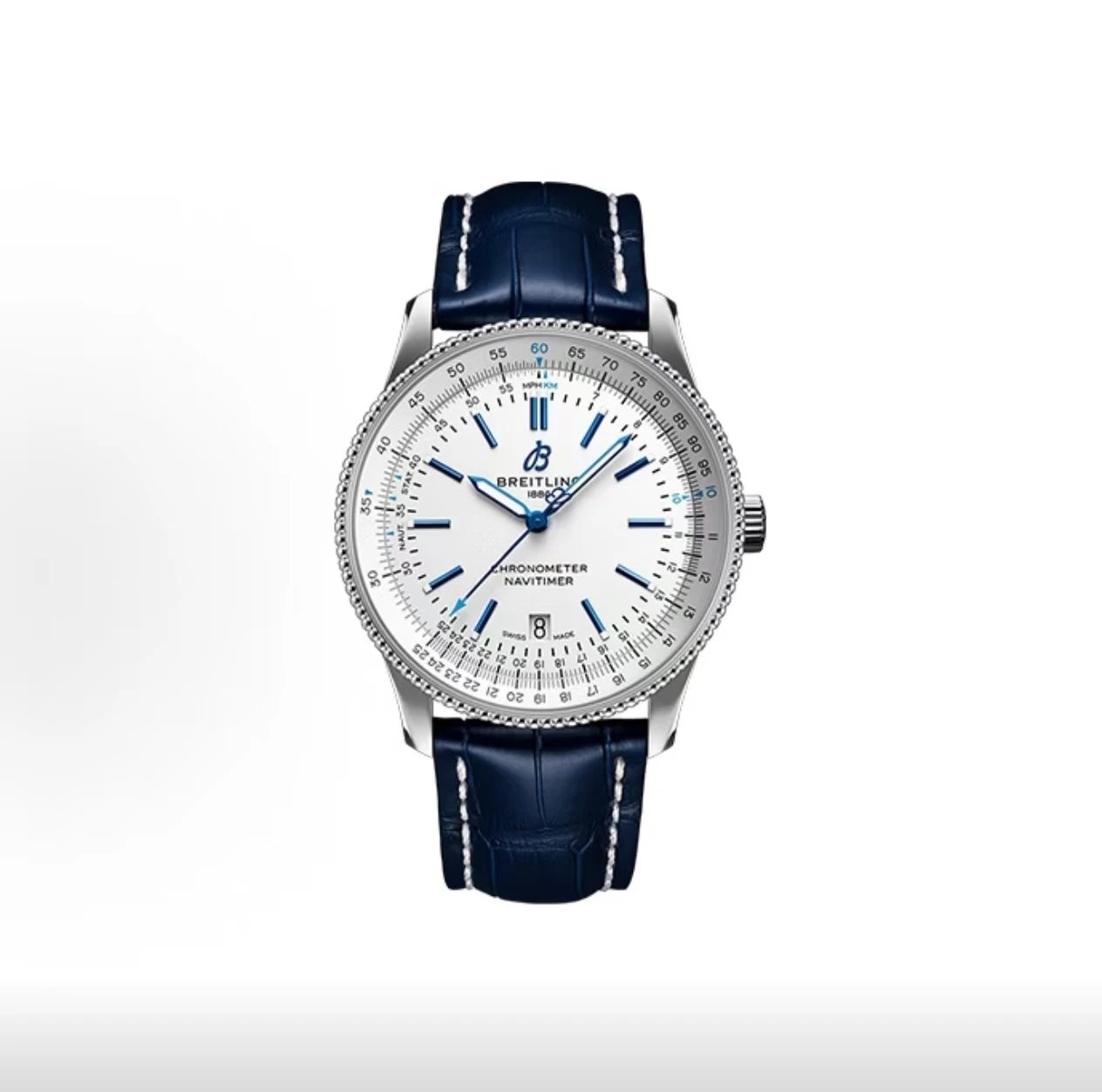 Breitling Navitimer Watch - Silver Dial-011140