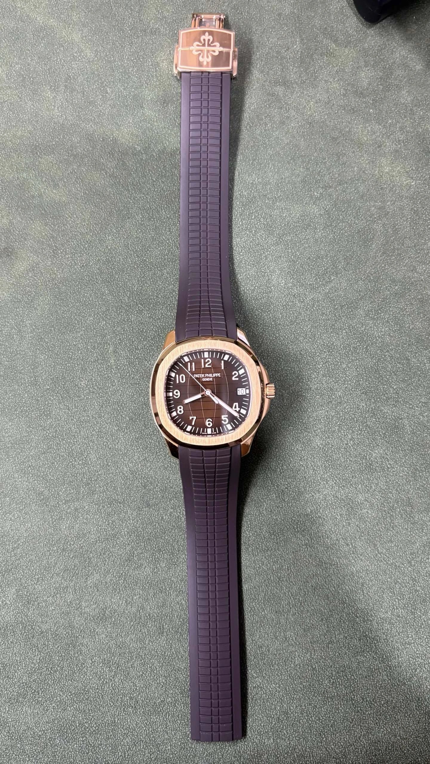Patek Philippe Aquamarine Dial Nautilus Watches — SB000654 listing image