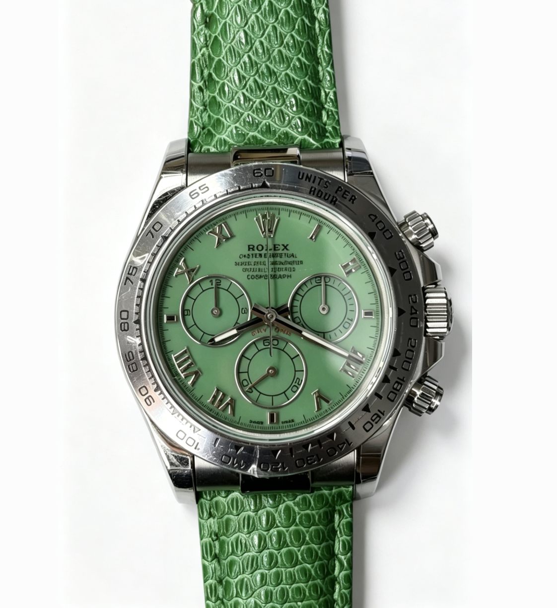 Rolex Cosmograph Daytona Watch - Green Dial-010443
