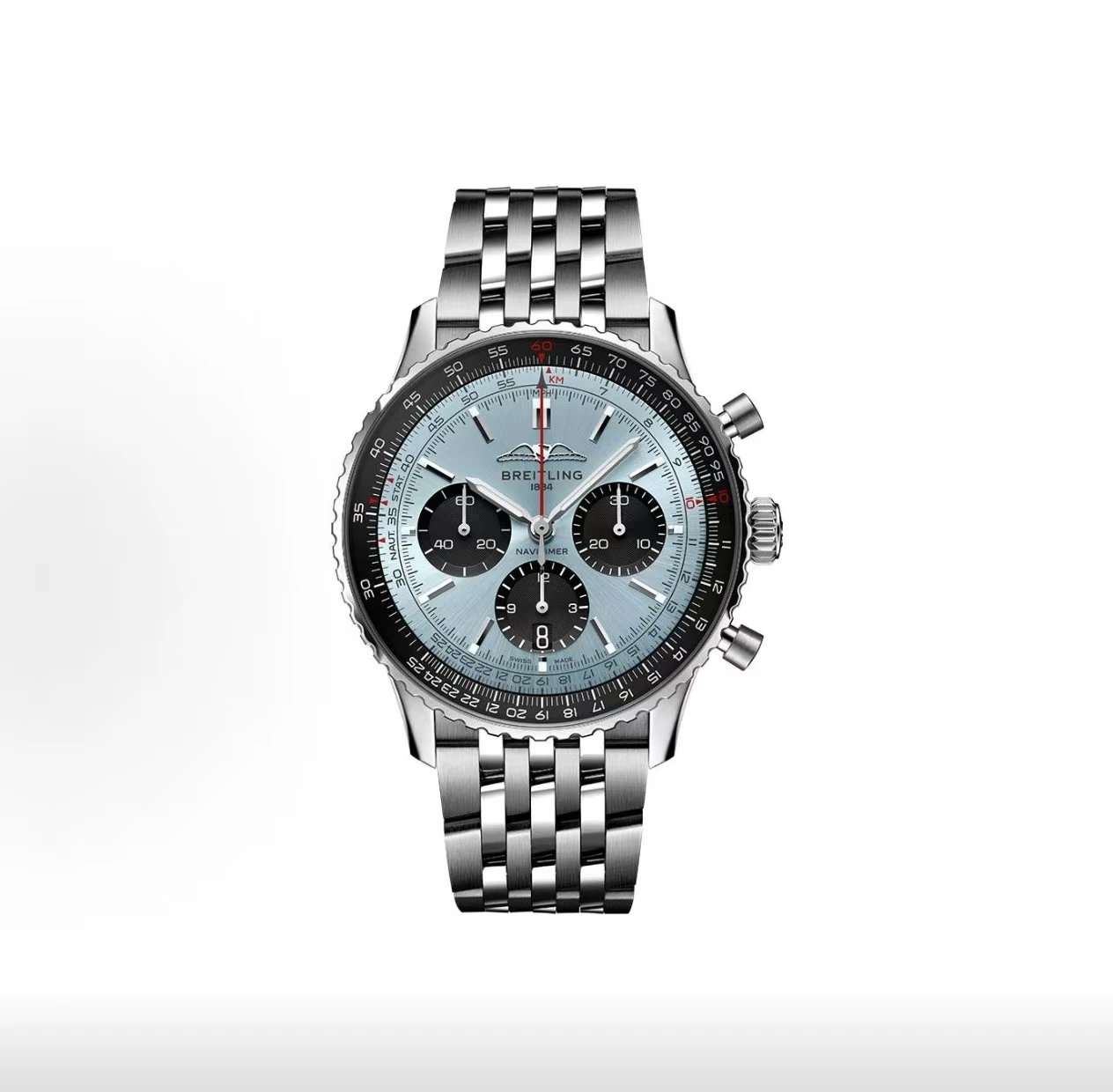 Breitling Navitimer Watch - Light Blue Dial-011037