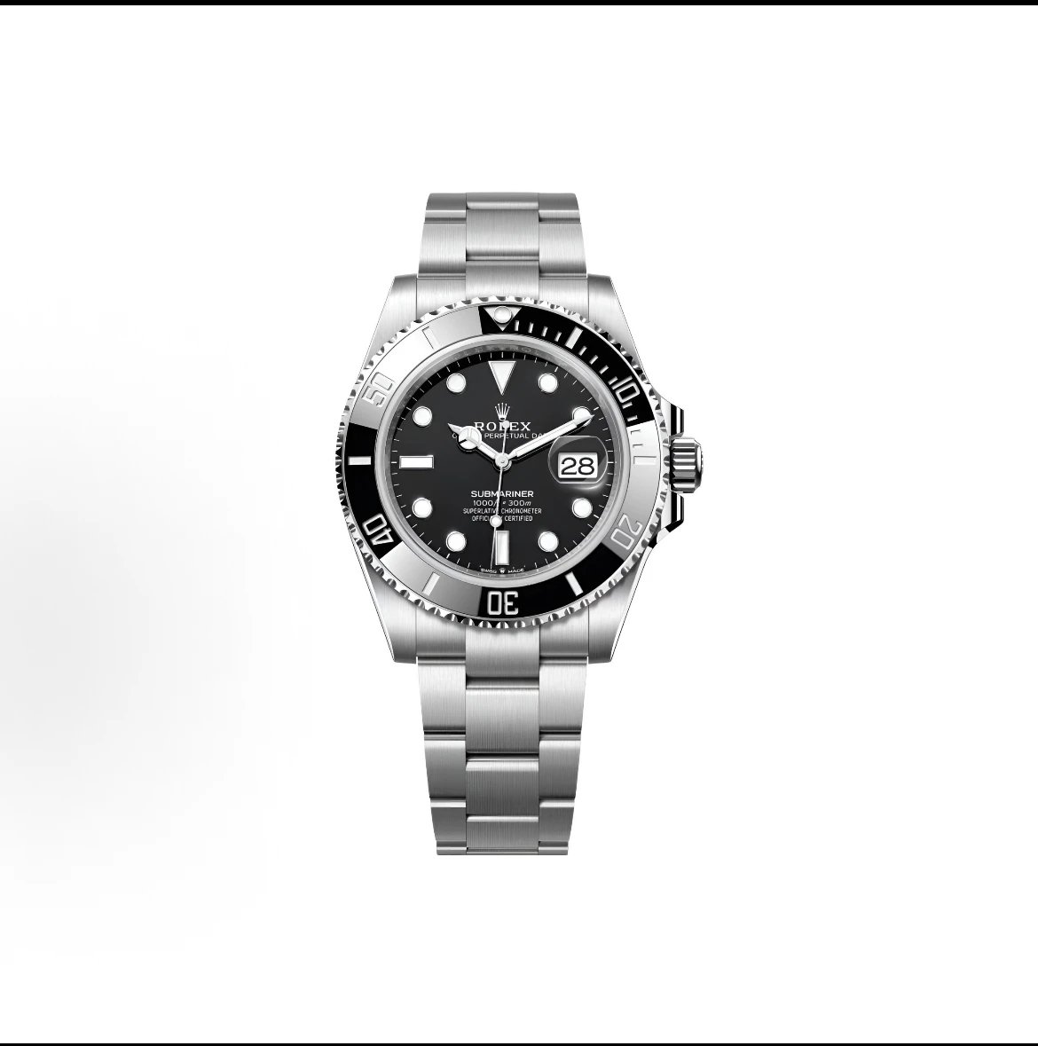 Rolex Submariner Watch - Black Dial-010700