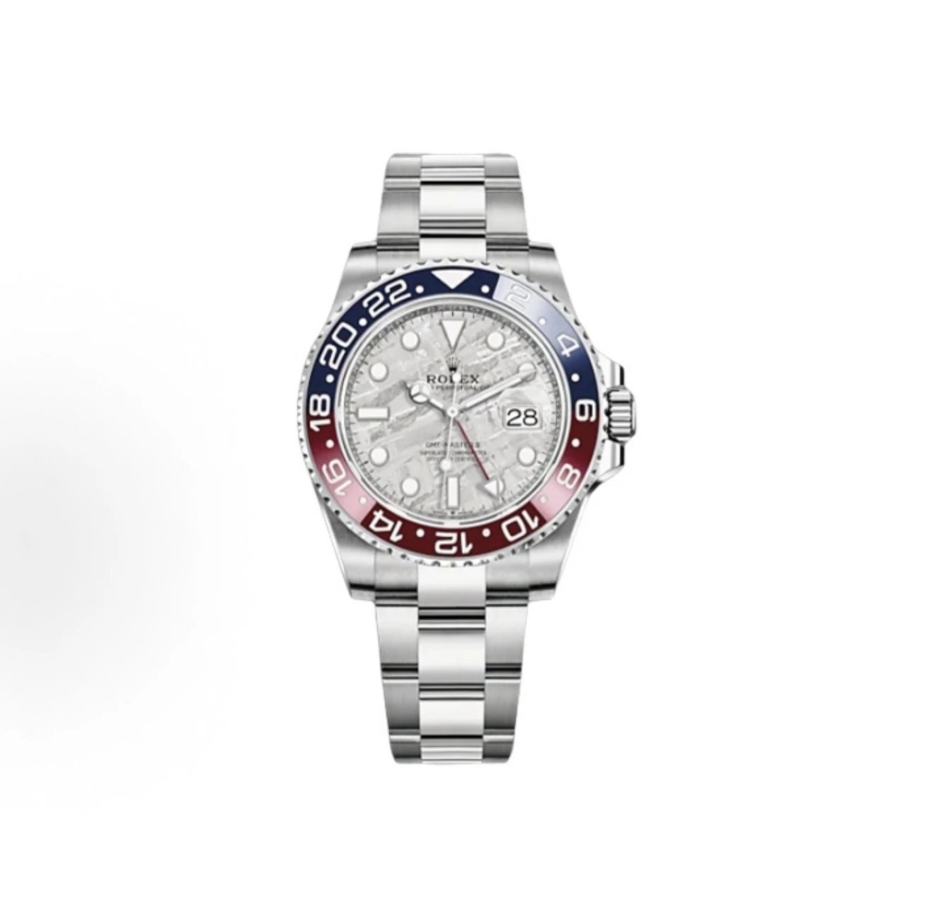 Rolex GMT-Master II Watch - Silver Meteorite Dial-010891