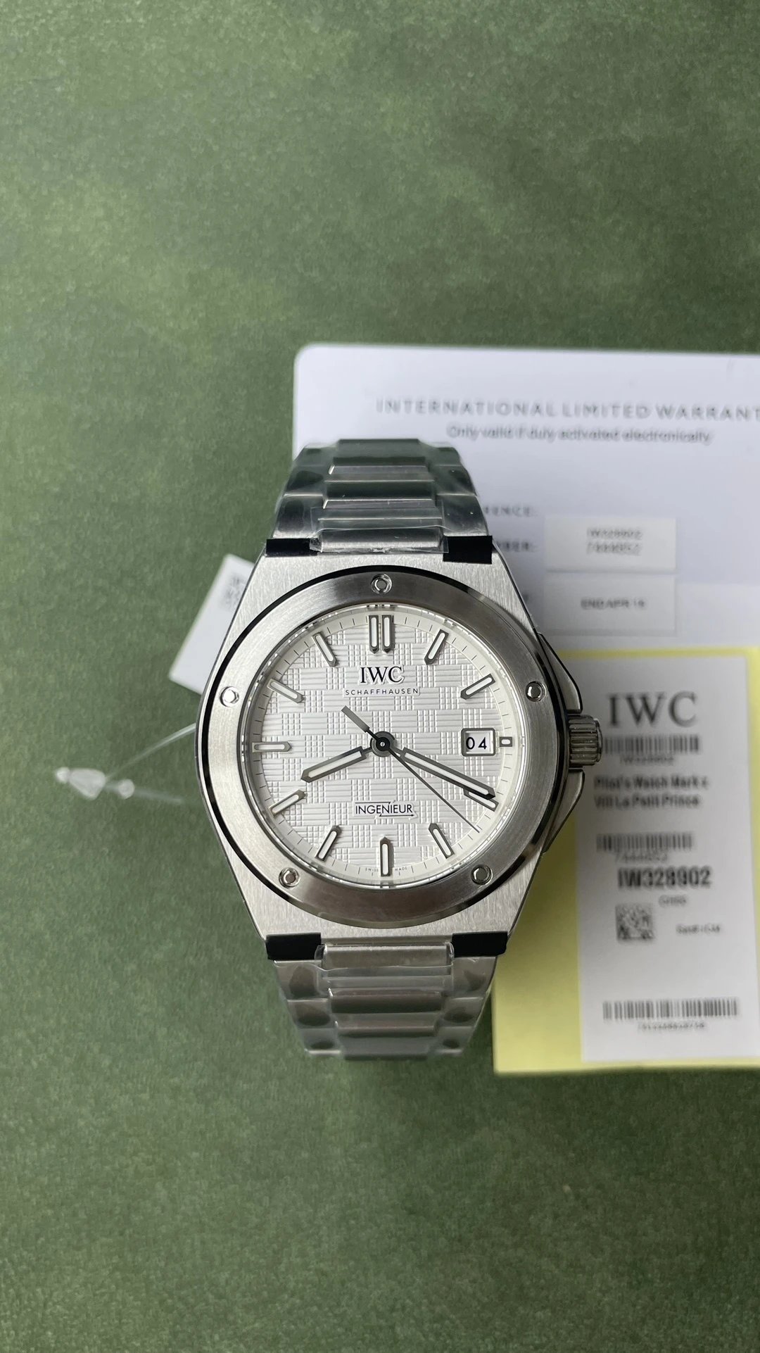 IWC Pilot's Watch Mark XX Watch - Silver Dial-010734