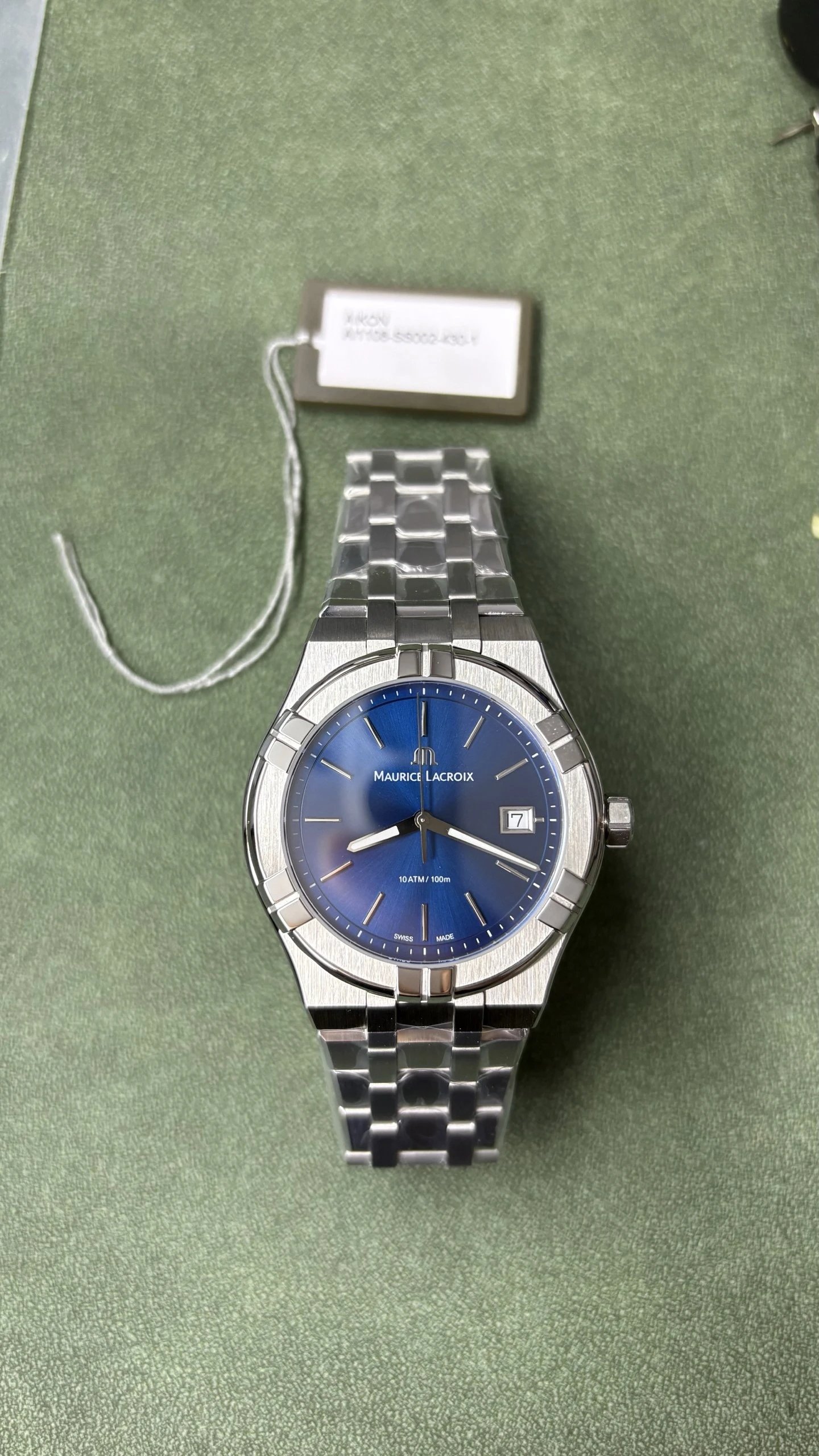 Maurice Lacroix Pontos Chronograph Watch - Blue Dial-009403