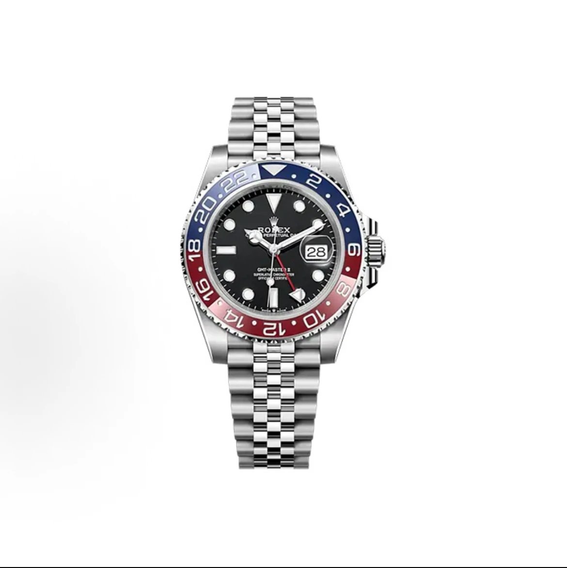 Rolex GMT-Master II Watch - Black Dial-009597