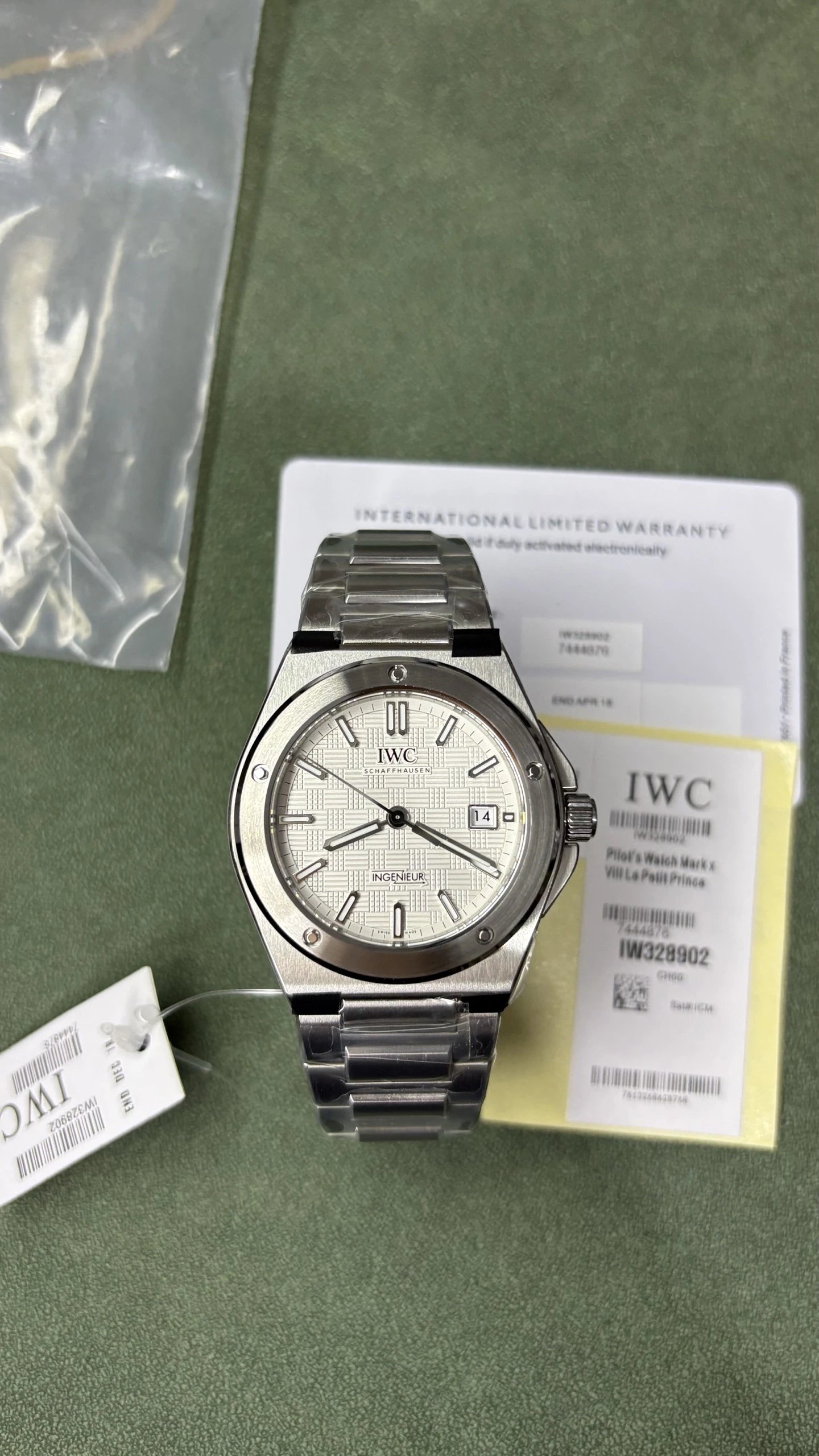 IWC Pilot's Watch Mark XXVIII Le Petit Prince Watch - Silver Dial-010781
