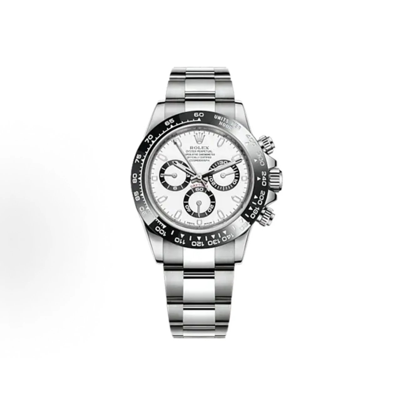 Rolex Cosmograph Daytona Watch - White Dial-010299
