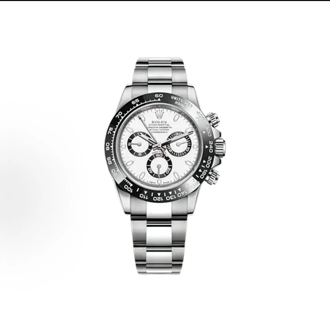 Rolex Cosmograph Daytona Watch - White Dial-010897