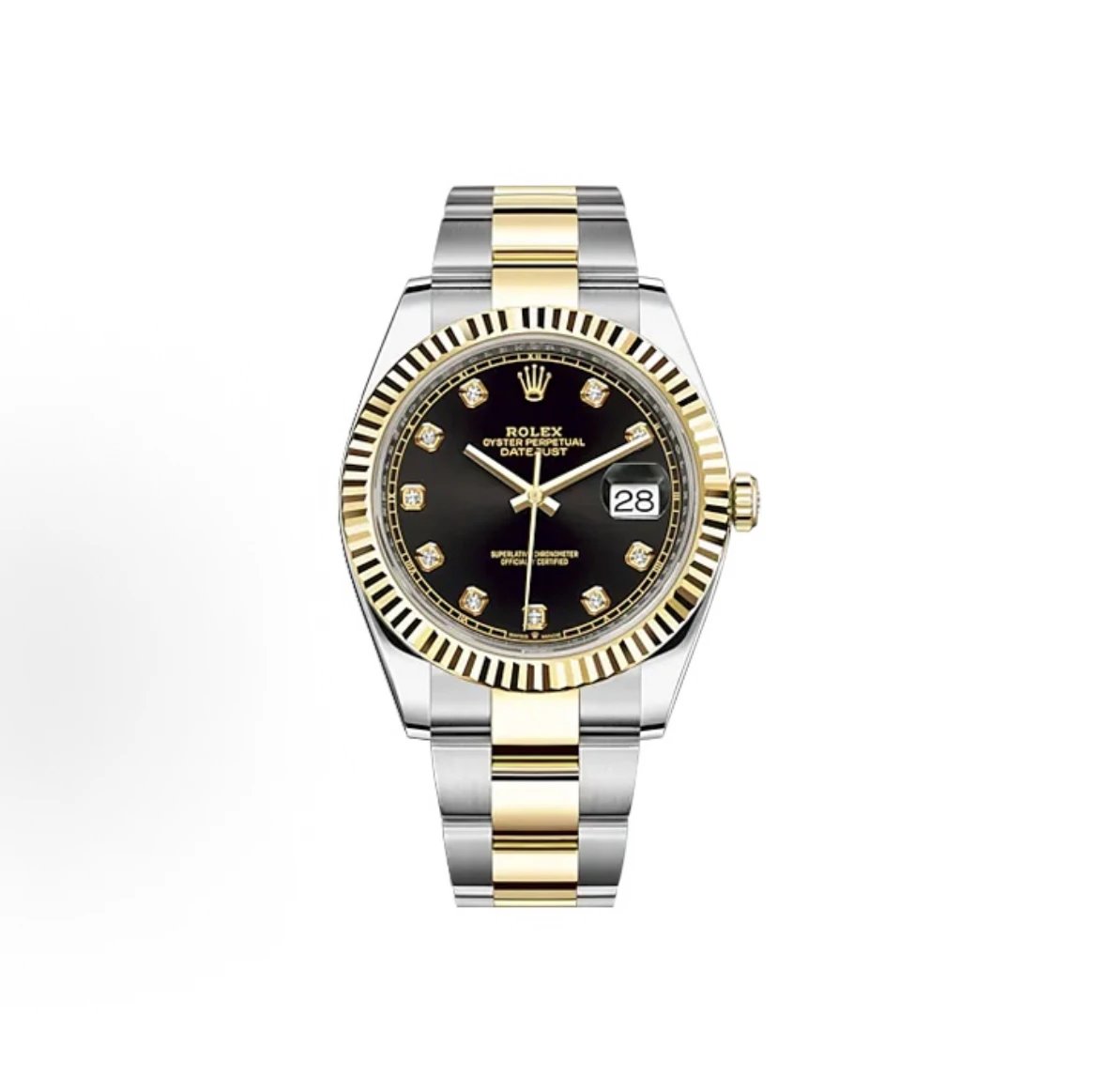 Rolex Datejust Watch - Black Dial-010528