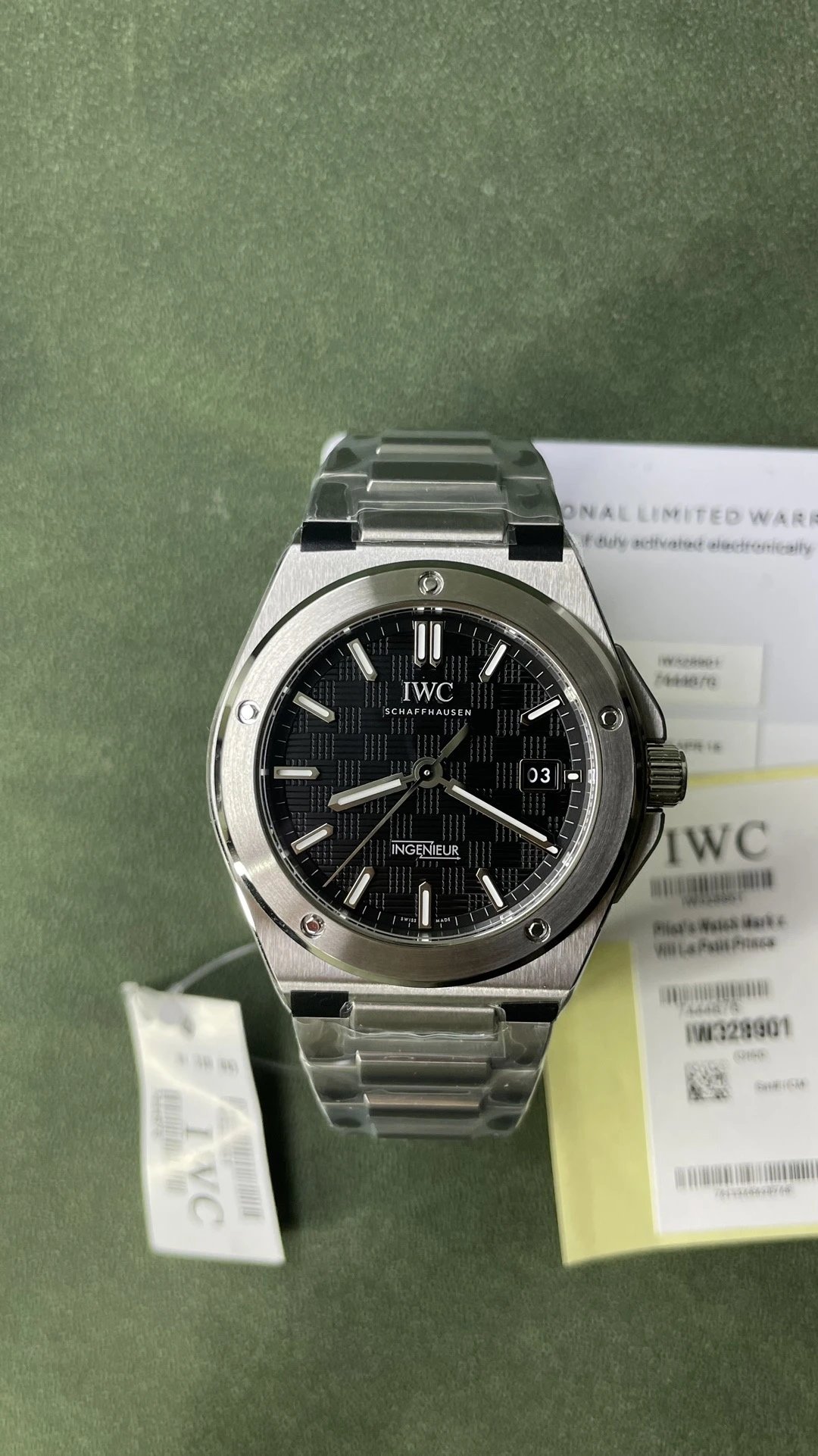 IWC Pilot's Watch Mark XXX Watch - Black Dial-010738