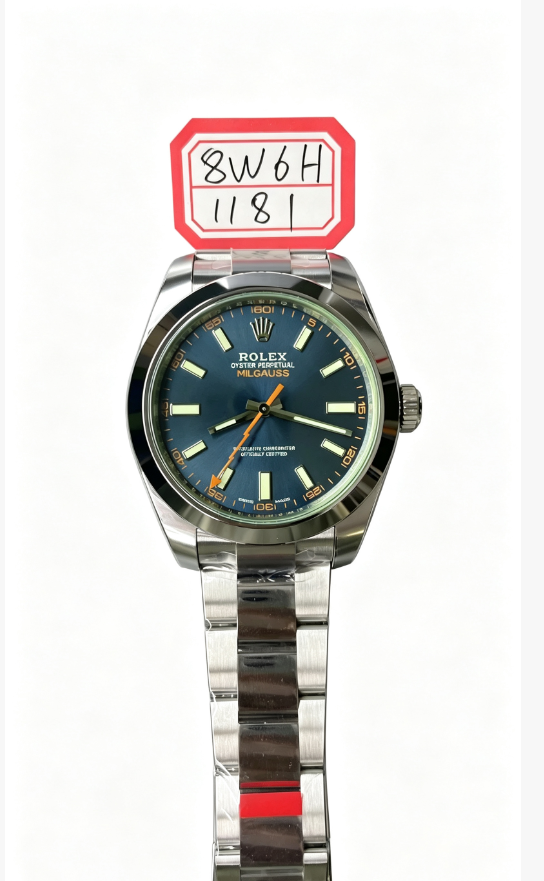 Rolex Milgauss Watch - Blue Dial-009954