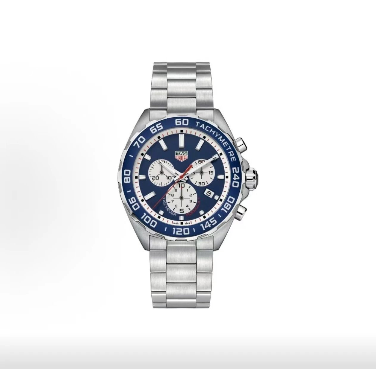TAG Heuer Carrera Chronograph Watch - Blue Dial-011098