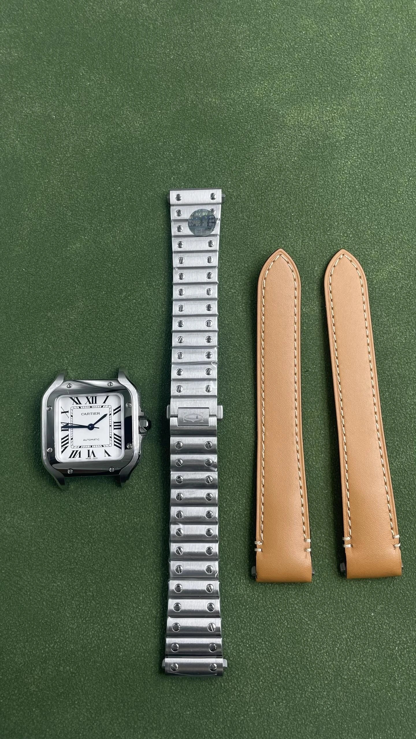Cartier Santos de Cartier Watch - White Dial-011001