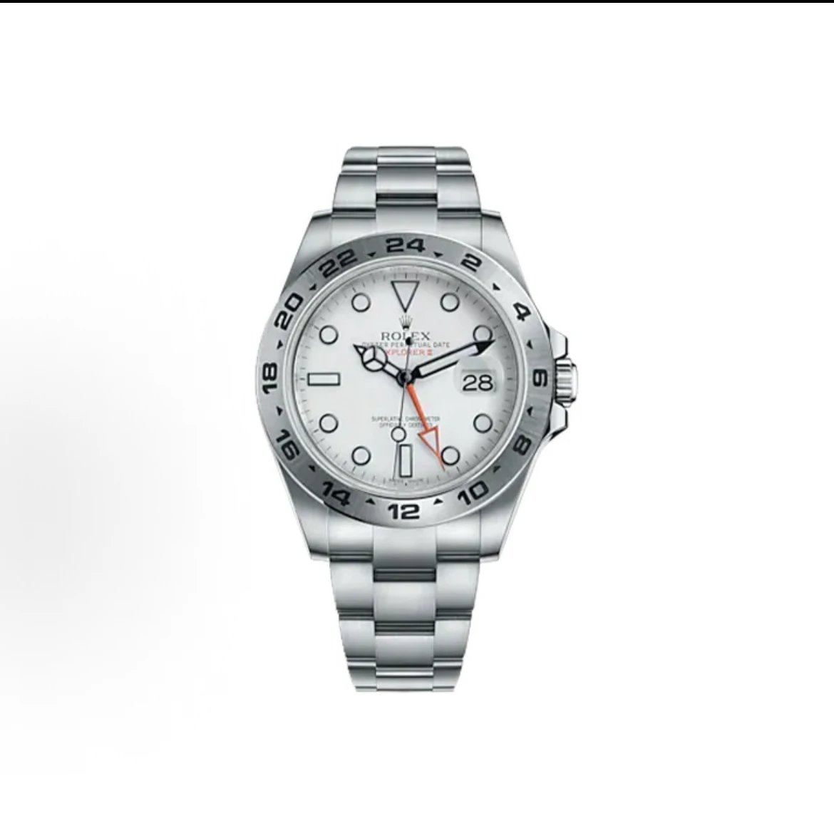 Rolex Explorer II Watch - White Dial-010342