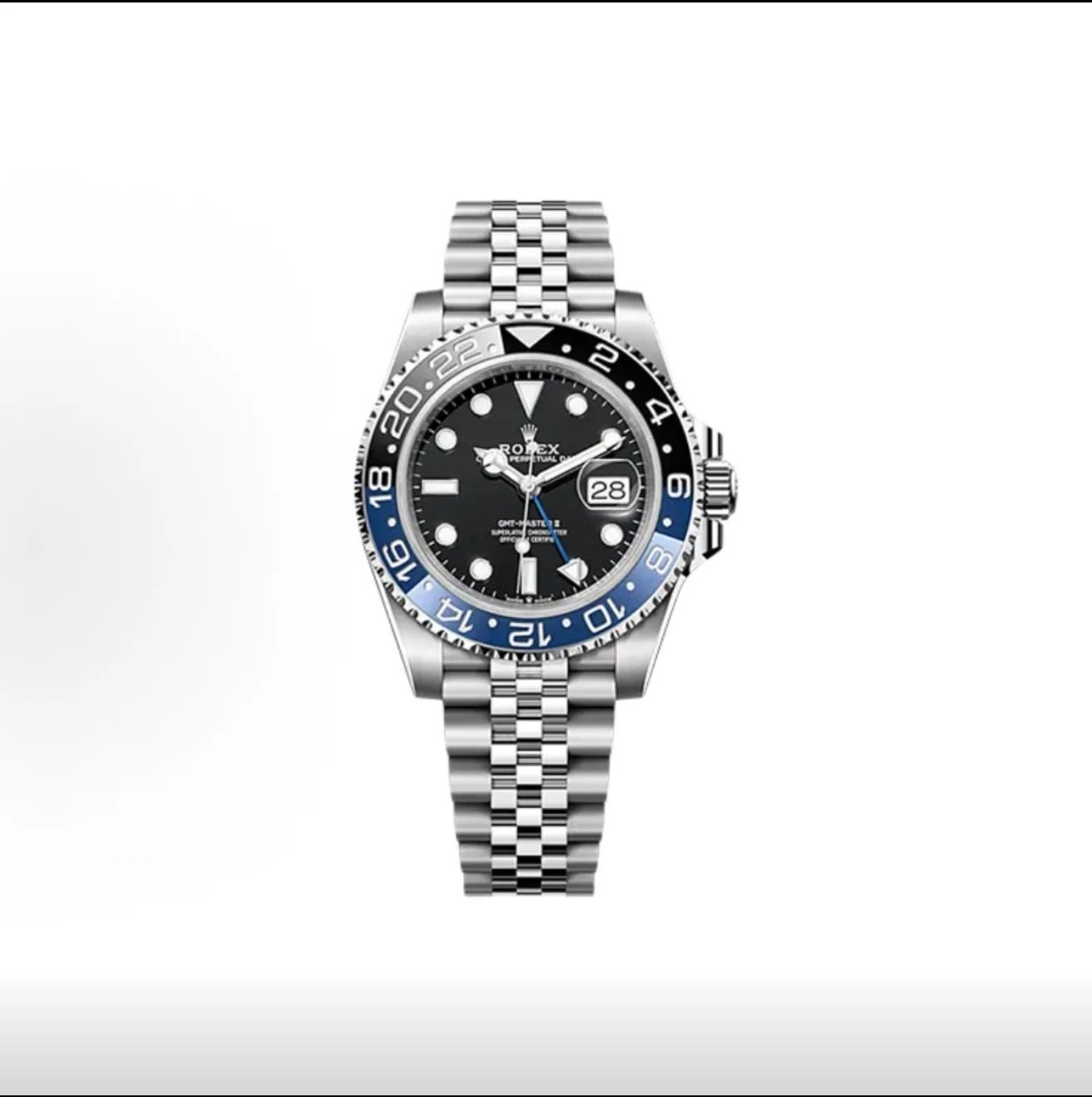 Rolex GMT-Master II Watch - Black Dial-010680