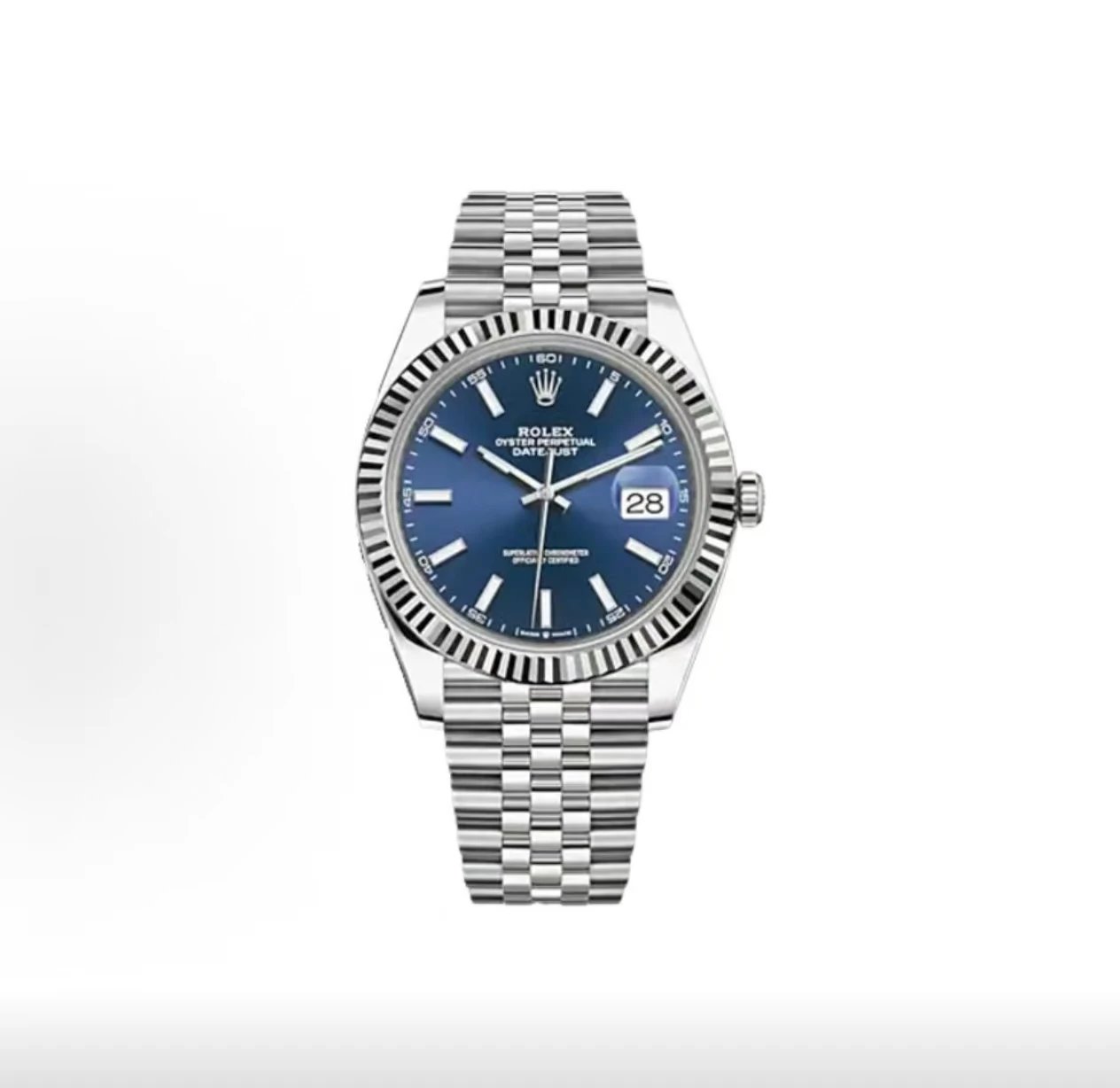 Rolex Datejust Watch - Blue Dial-009565