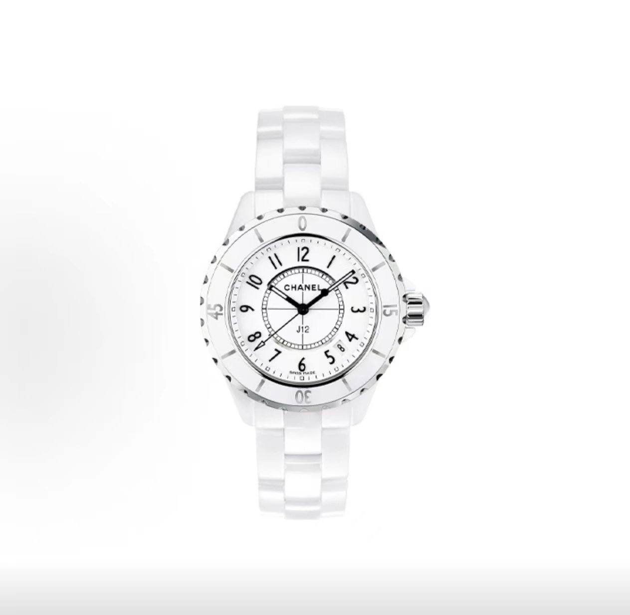 Chanel J12 Watch - White Dial-010712