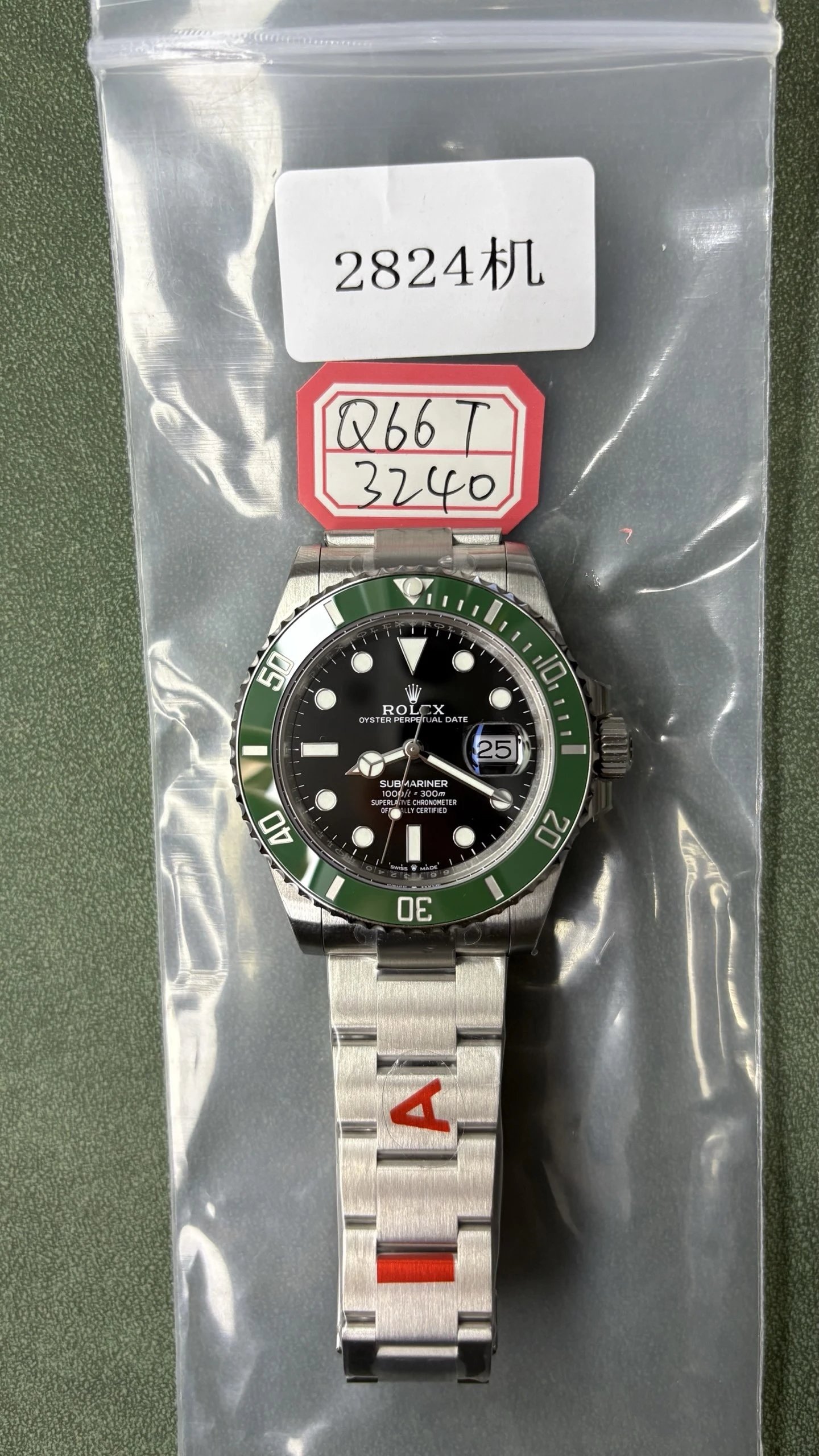 Rolex Submariner Watch - Black Dial-009472