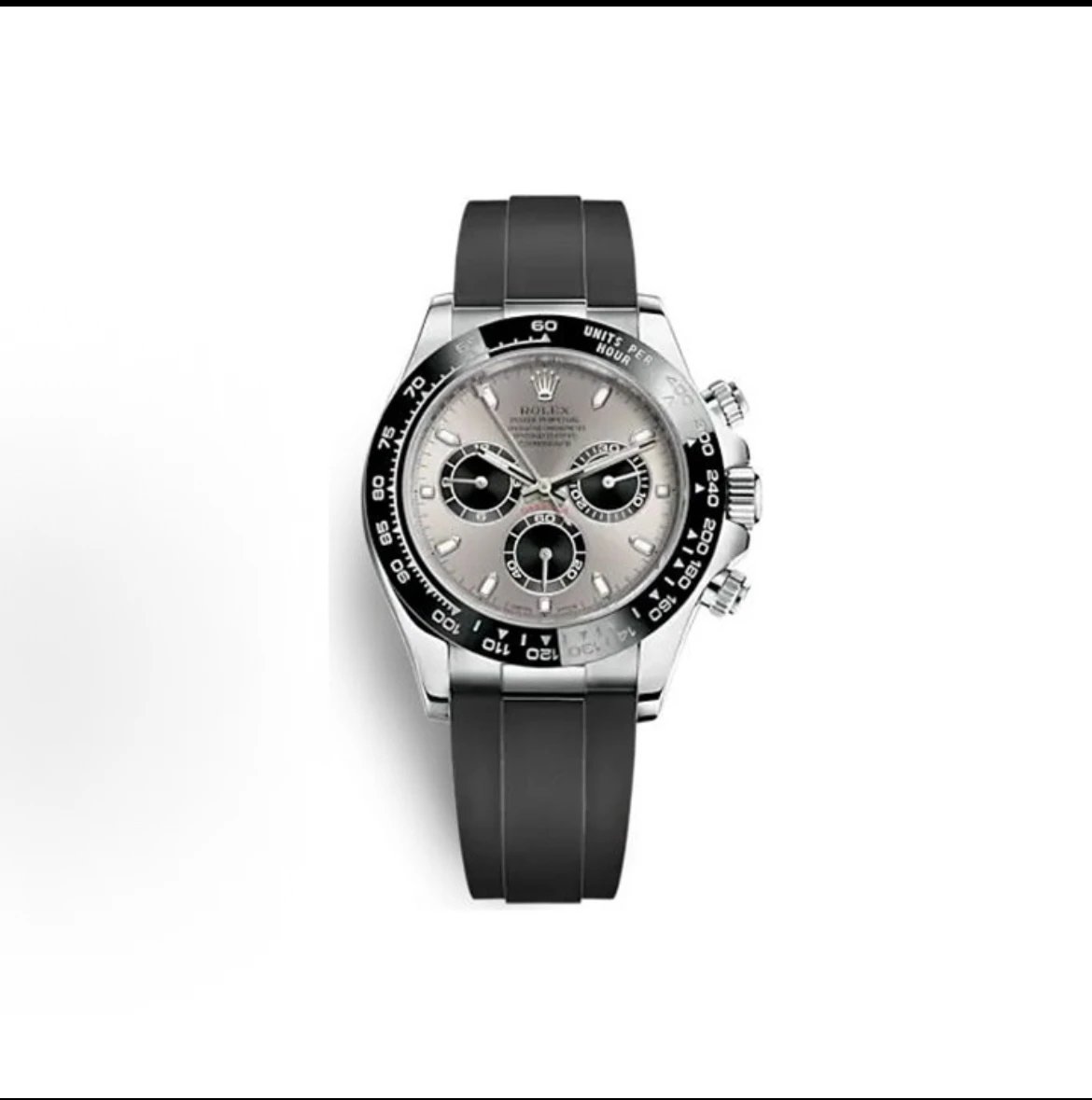 Rolex Cosmograph Daytona Watch - Silver Dial-009961