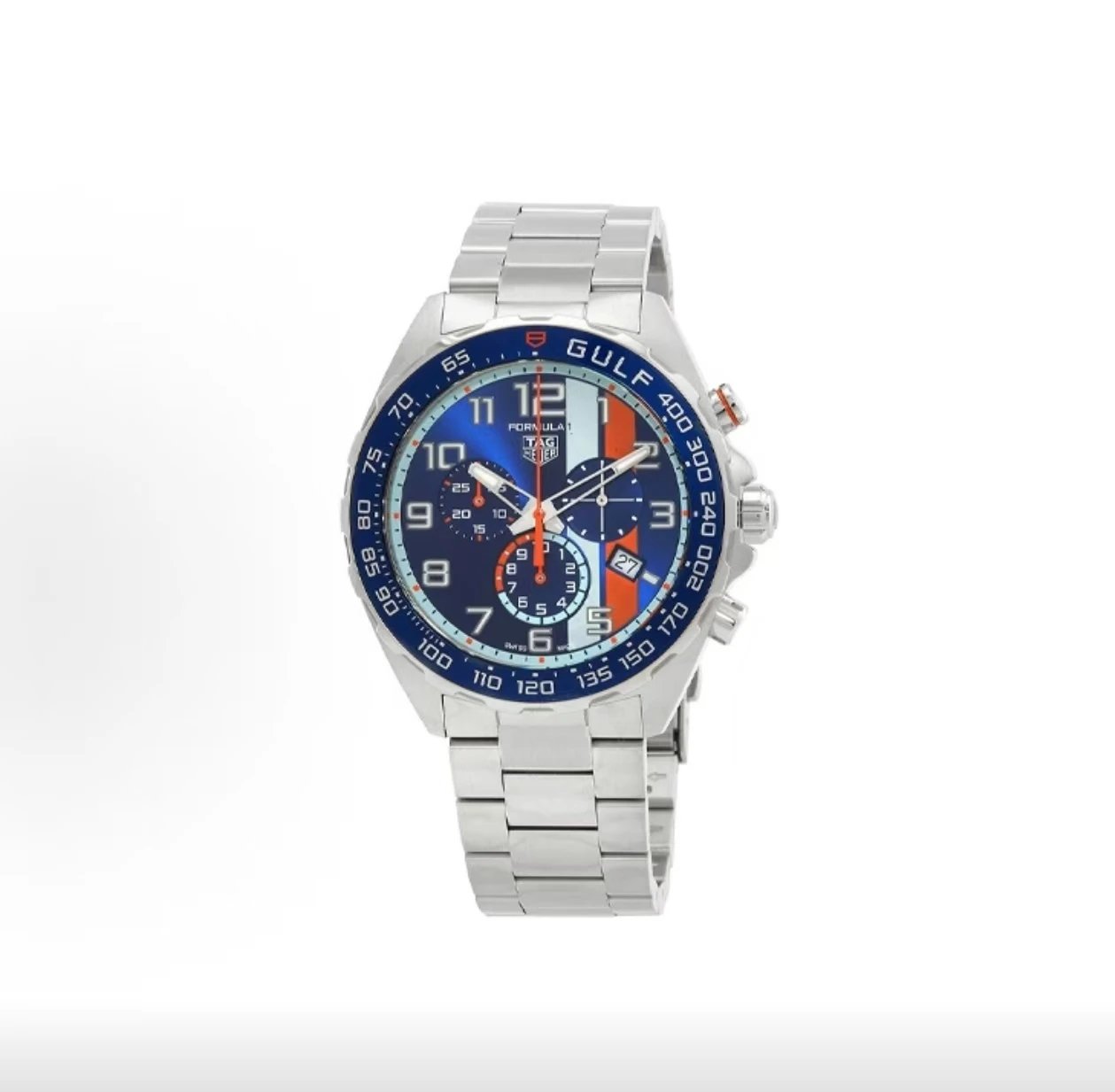 TAG Heuer Formula 1 Gulf Special Edition Watch - Blue Dial-011015