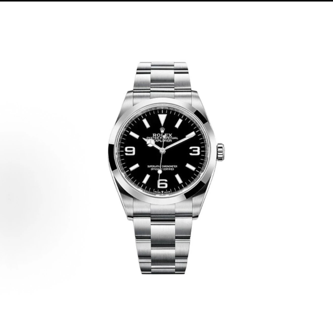 Rolex Oyster Perpetual Explorer Watch - Black Dial-009938