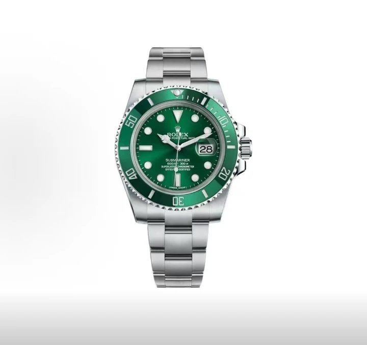 Rolex Submariner Watch - Green Dial-010256
