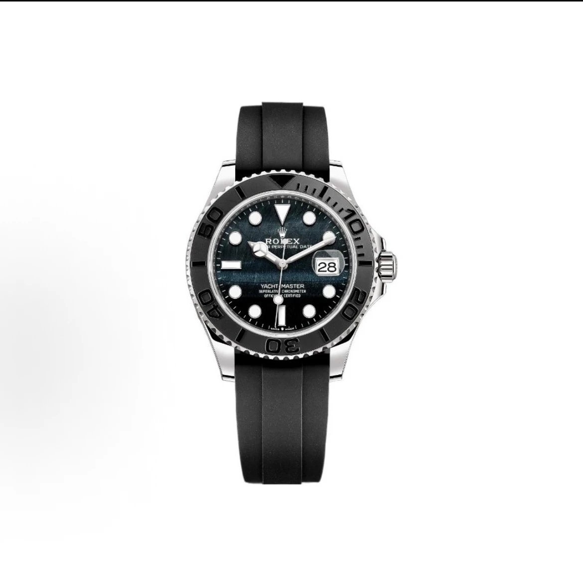 Rolex Yacht-Master Watch - Black Dial-009858