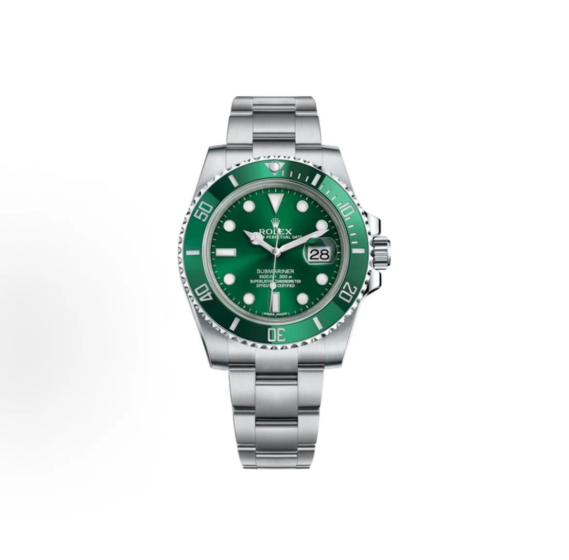 Rolex Submariner Watch - Green Dial-010471