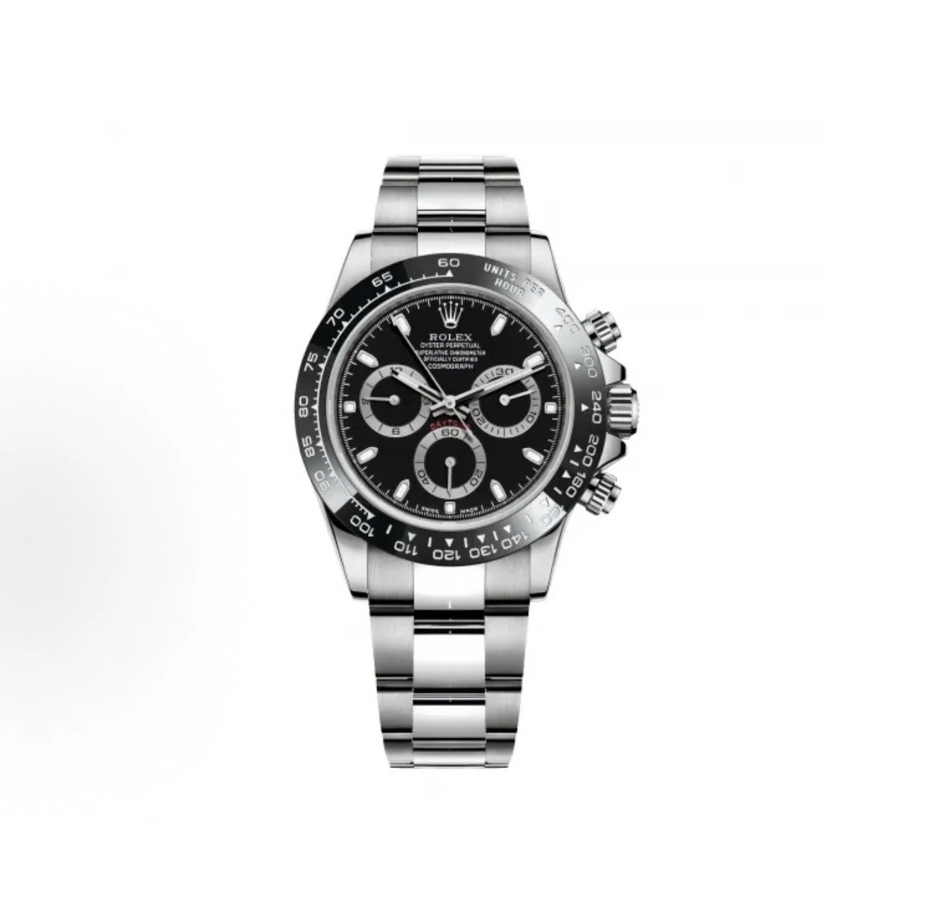 Rolex Cosmograph Daytona Watch - Black Dial-009947