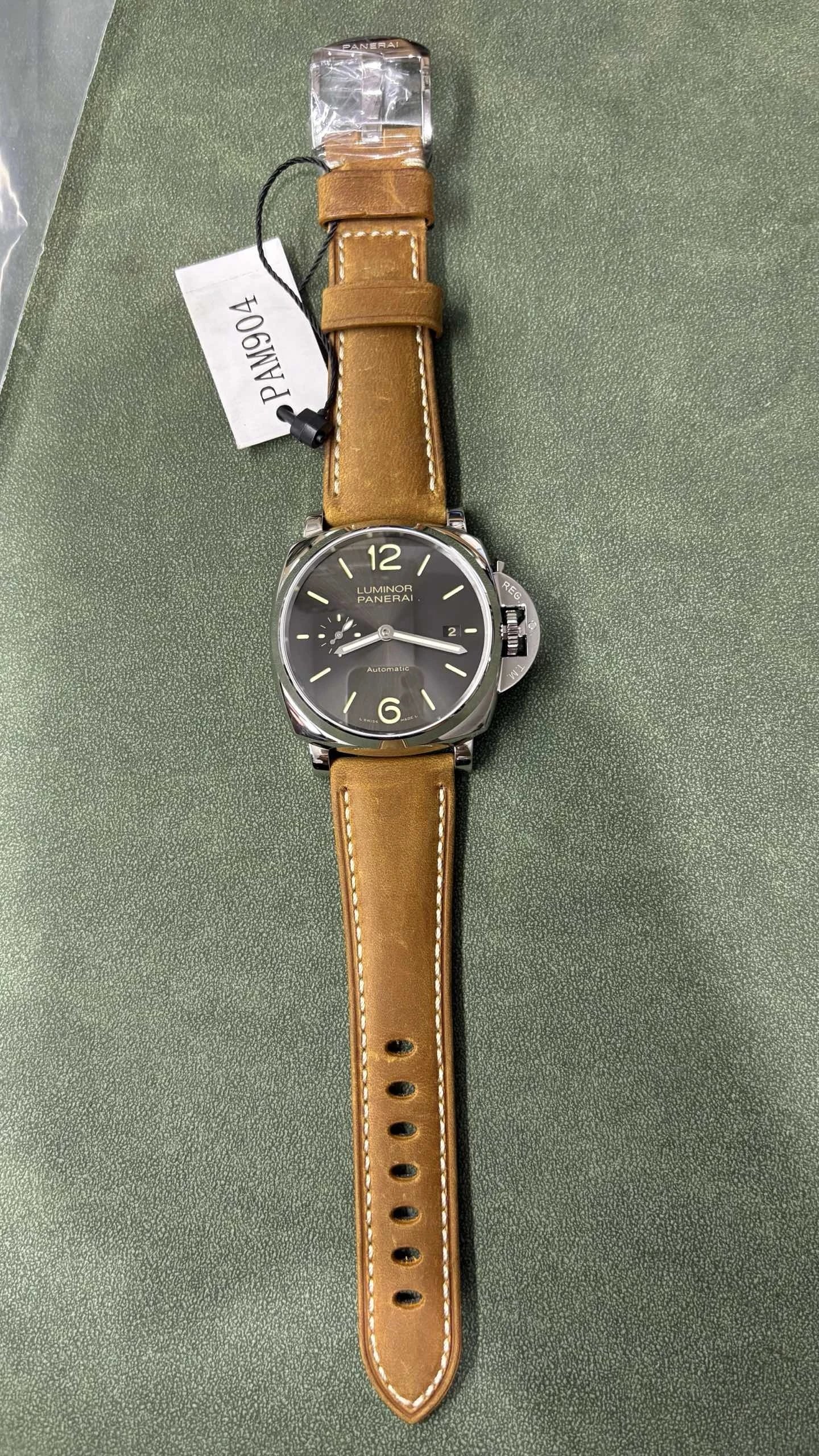 Panerai Luminor Due Watch - Black Dial-010787