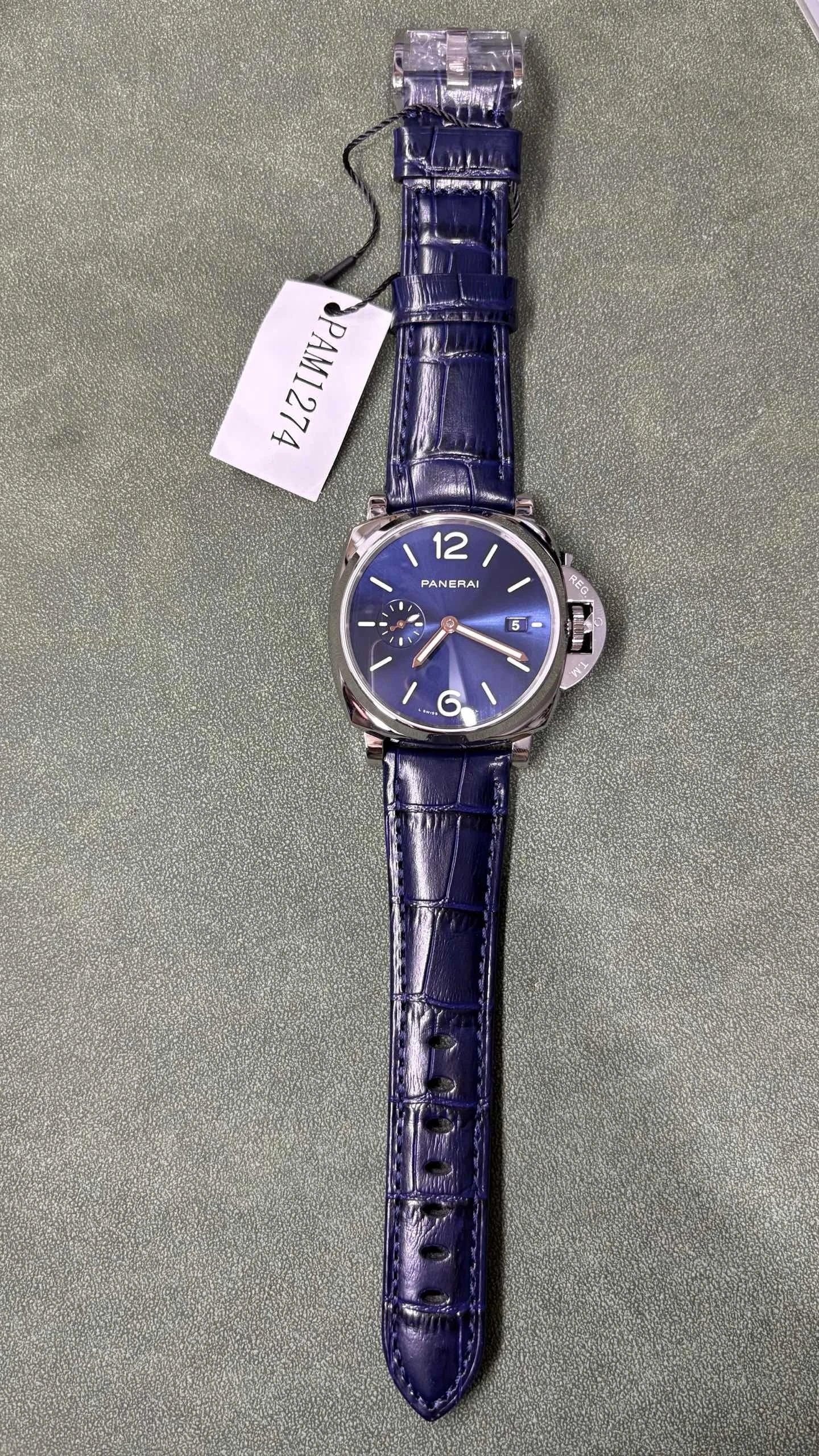 Panerai Luminor Due Watch - Blue Dial-010754