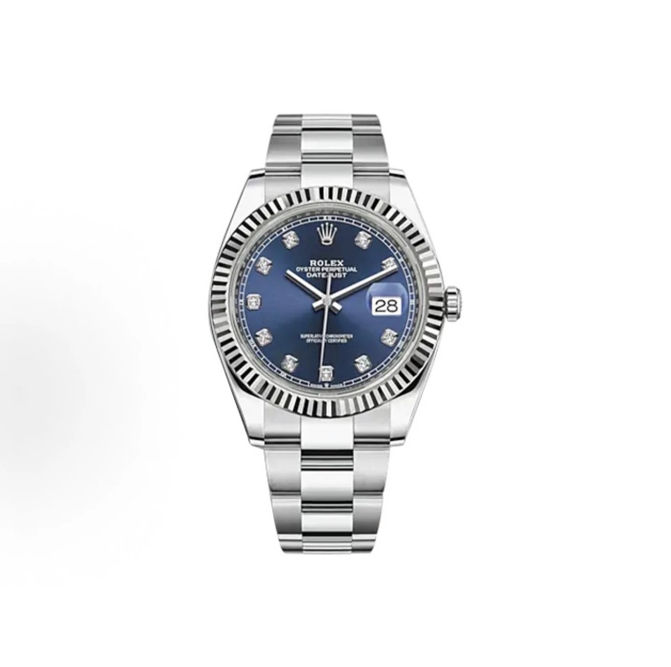 Rolex Datejust Watch - Blue Dial-009936