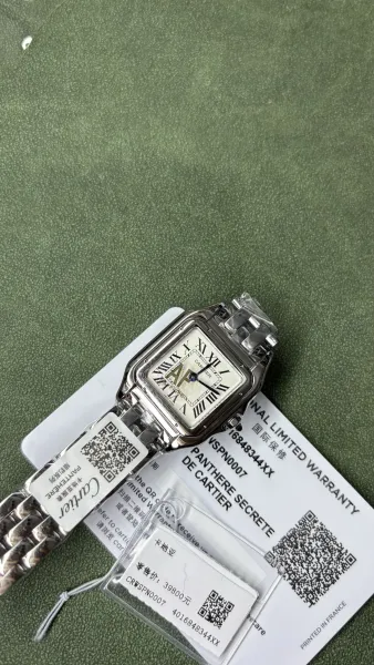 Cartier Panthère Secrète de Cartier Silver Stainless Steel Watch Watches - 3