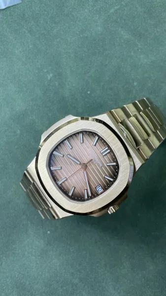 Patek Philippe Nautilus 5711 / 1A-010 Bronze Dial Mechanical Watch Watches - 3