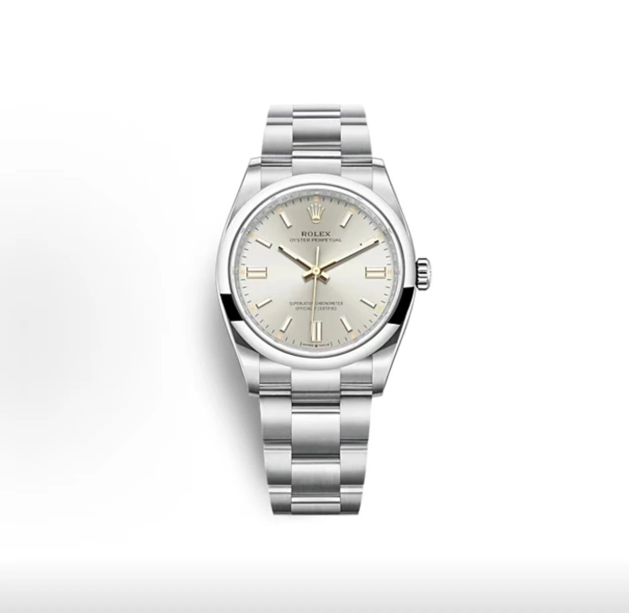 Rolex Oyster Perpetual Watch - Silver Dial-010196