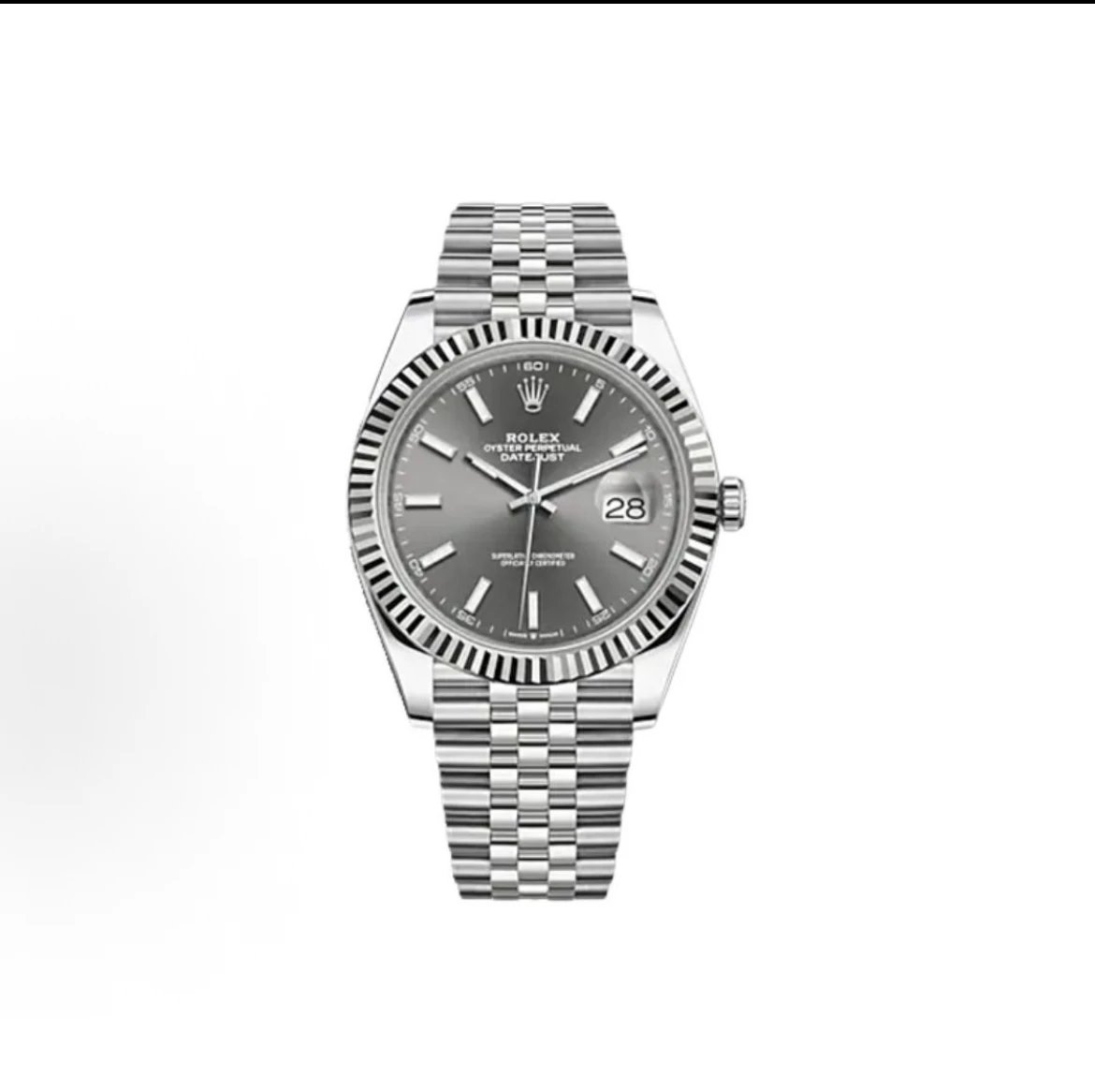 Rolex Datejust Watch - Slate Grey Dial-010913