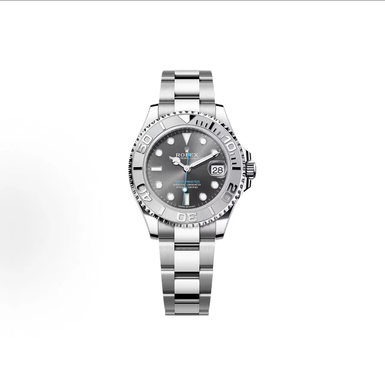 Rolex Yacht-Master Watch - Grey Dial-010047