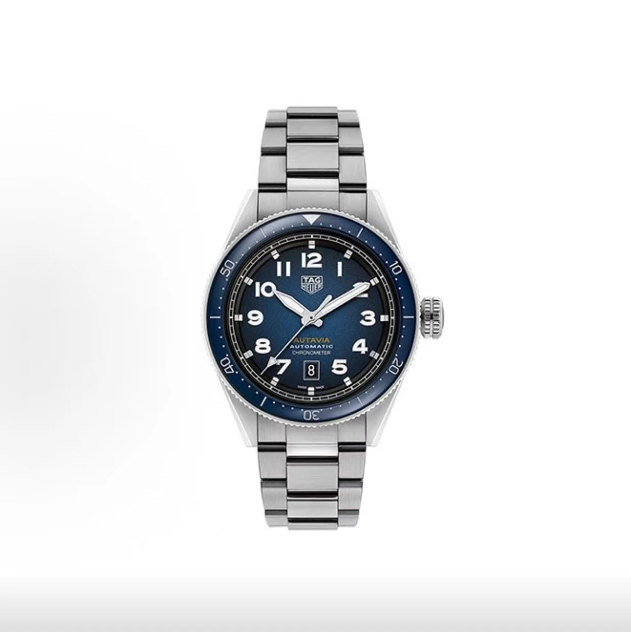 TAG Heuer Autavia Watch - Blue Dial-011136