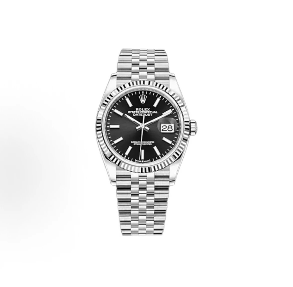 Rolex Oyster Perpetual Datejust Watch - Black Dial-009543