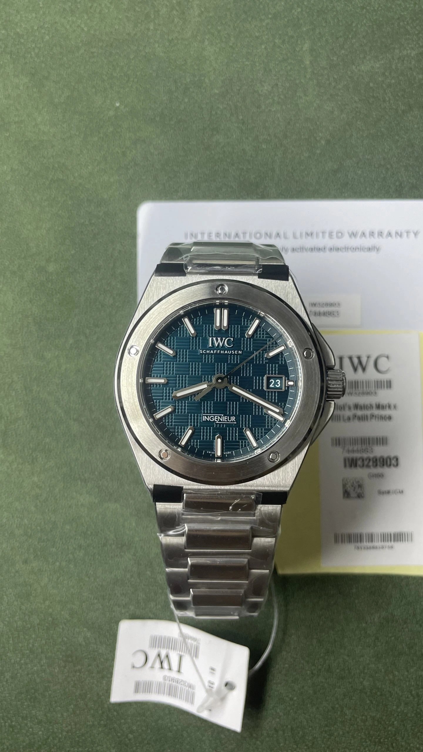 IWC Pilot's Watch Mark XXXVIII Le Petit Prince Watch - Blue Dial-010745