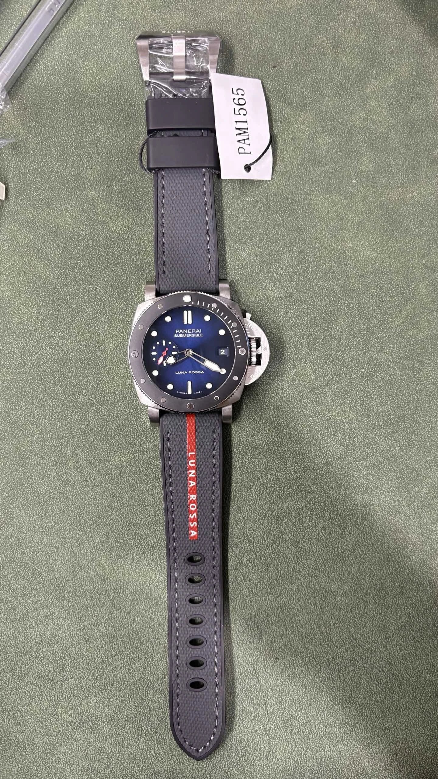 Panerai Luna Rossa Watch - Blue Dial-010811