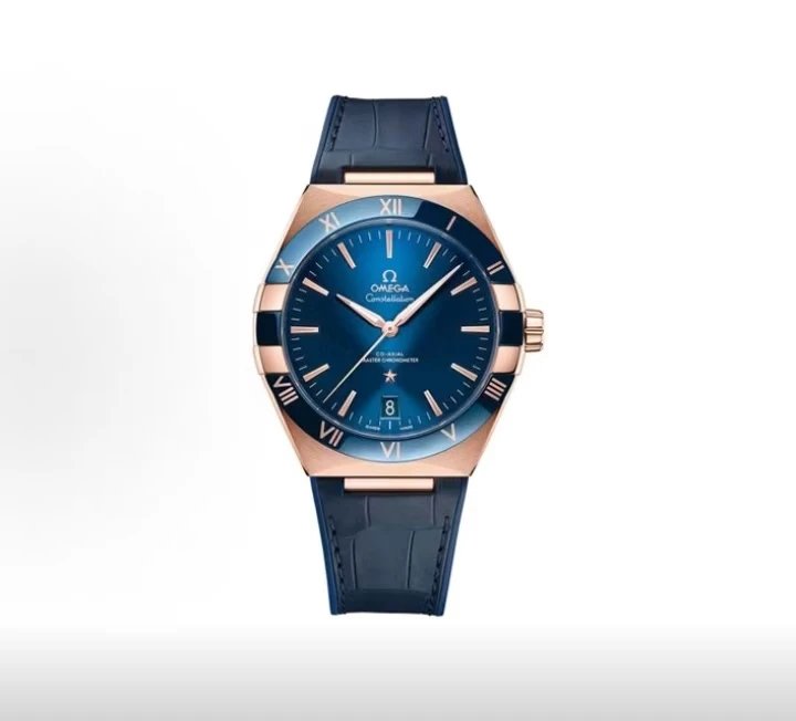 Omega Constellation Watch - Blue Dial-010589