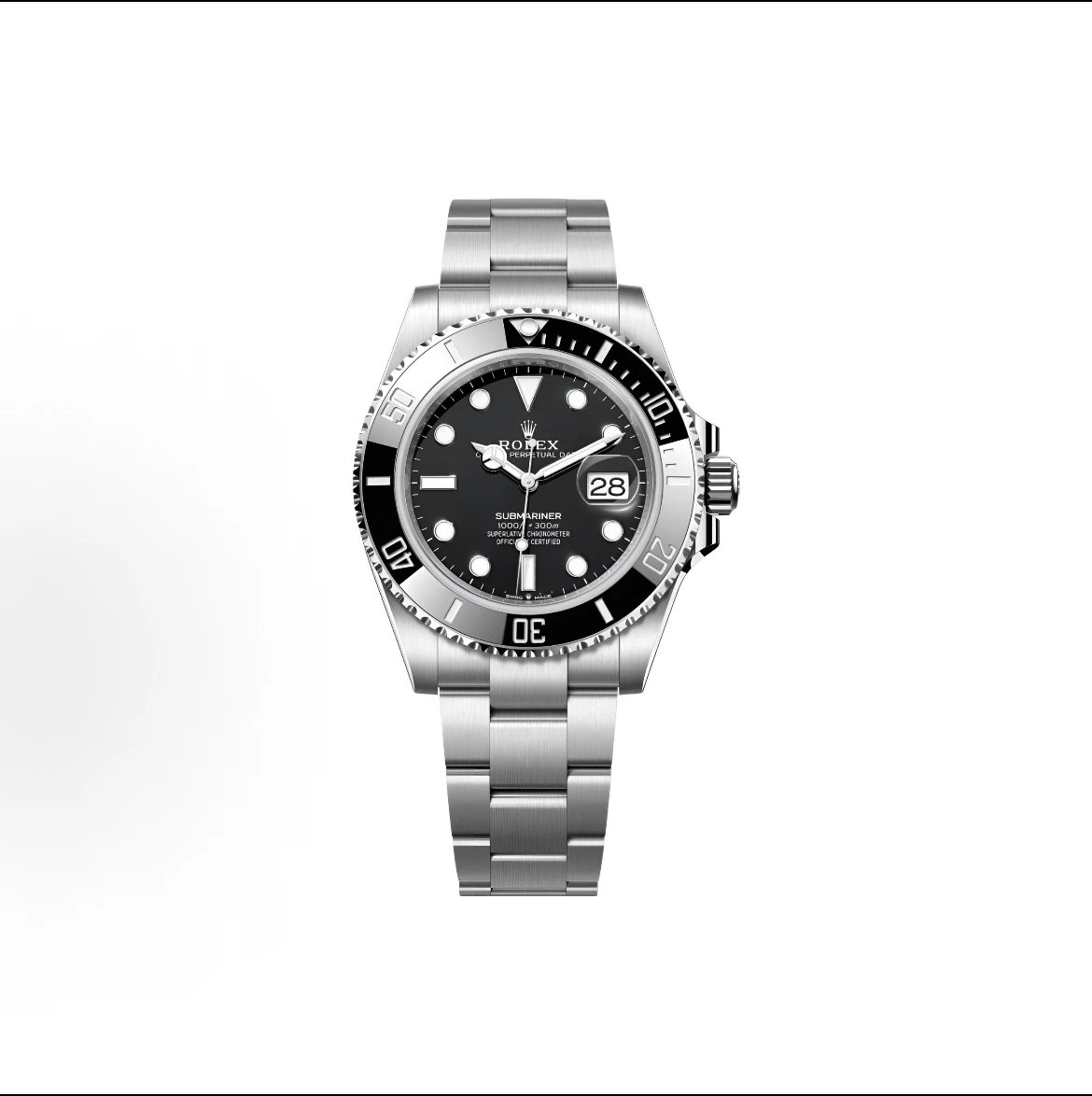 Rolex Submariner Date Watch - Black Dial-010351