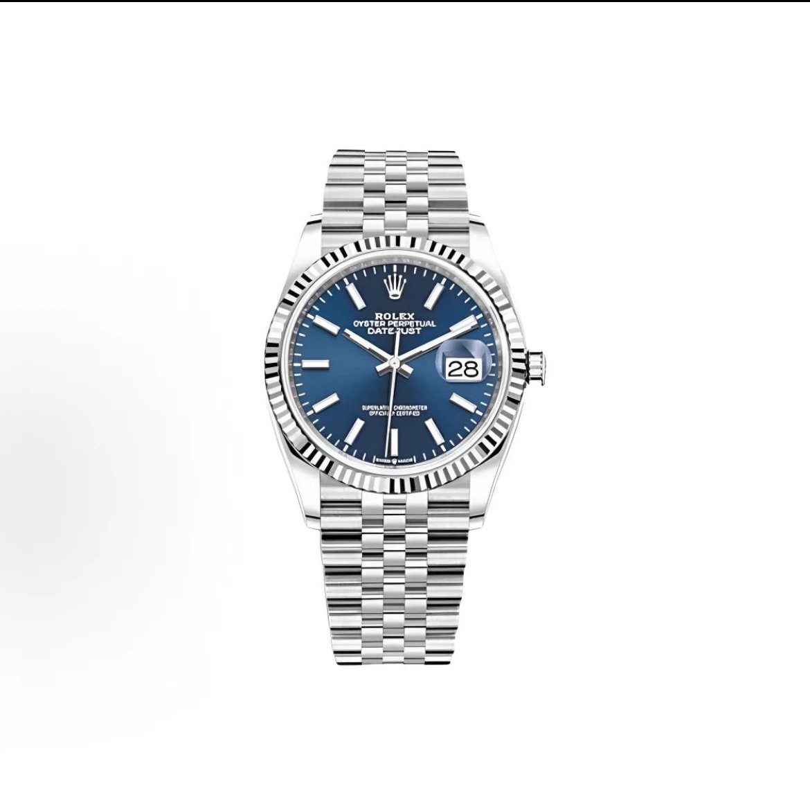 Rolex Datejust Watch - Blue Dial-009619