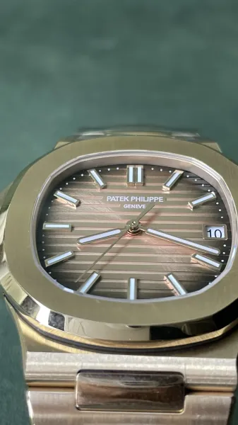 Patek Philippe Nautilus 5711 / 1A-010 Bronze Dial Mechanical Watch Watches - 5