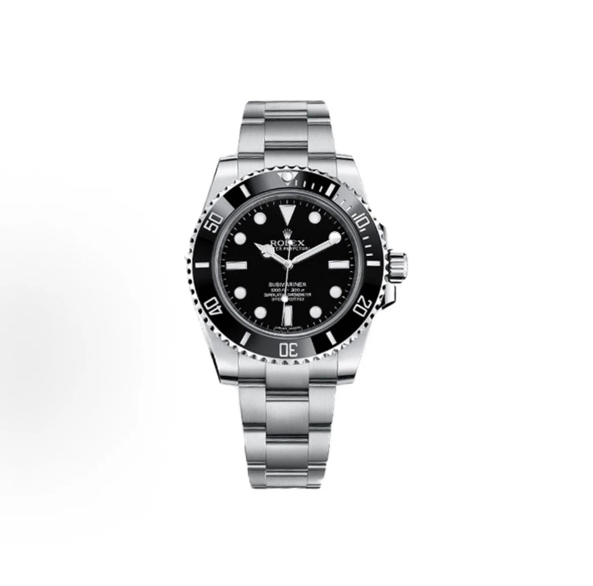 Rolex Submariner Watch - Black Dial-009899