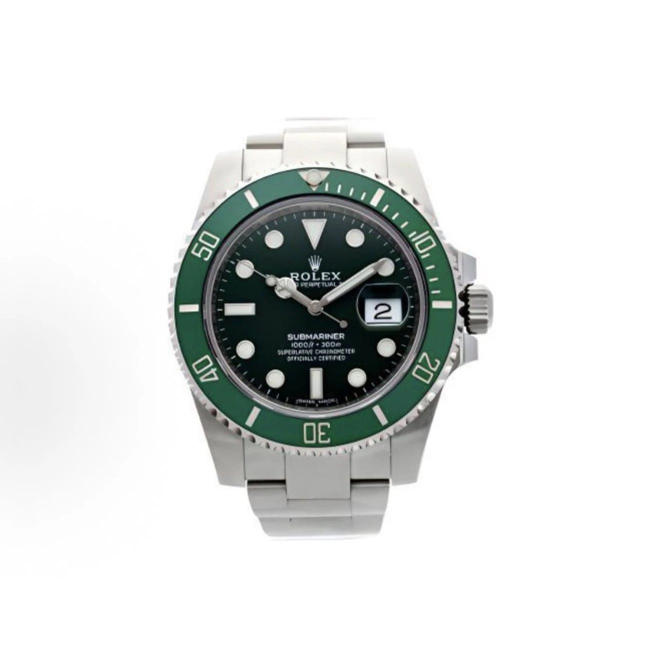 Rolex Submariner Date Watch - Green Dial-010004