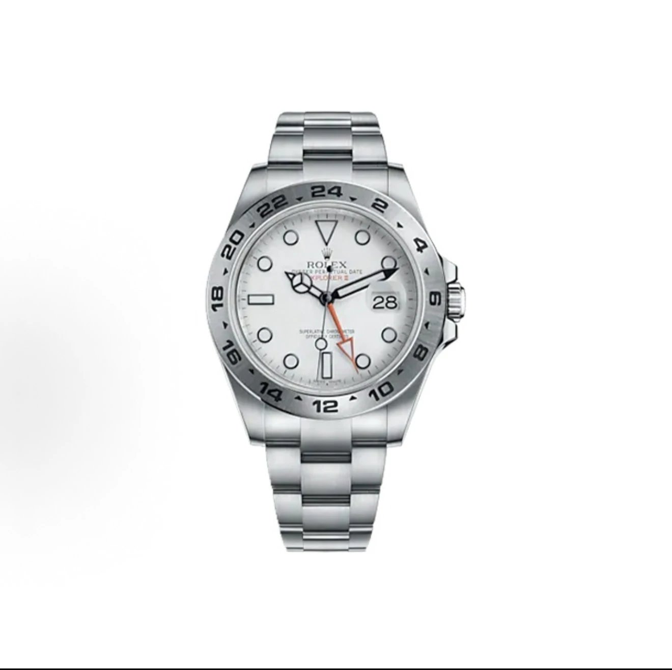 Rolex Explorer II Watch - White Dial-010030