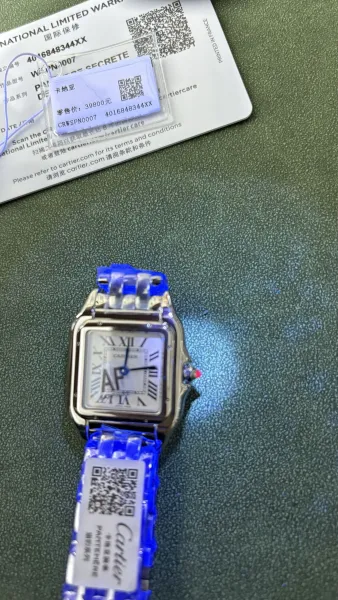 Cartier Panthère Secrète de Cartier Silver Stainless Steel Watch Watches - 11