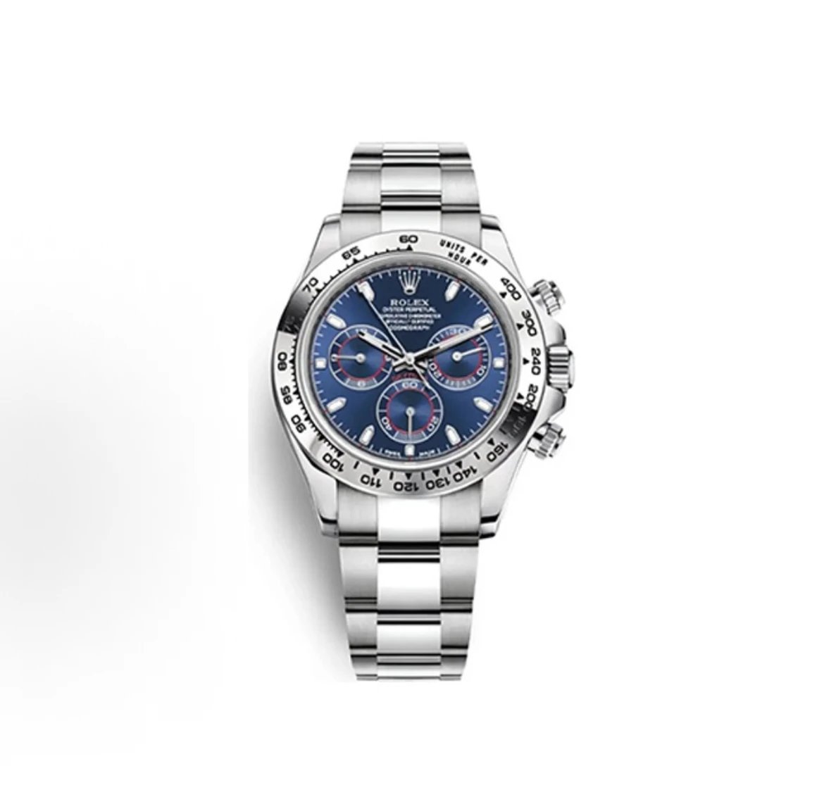 Rolex Cosmograph Daytona Watch - Blue Dial-009963